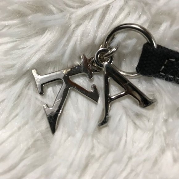 Anne Klein 'AK' Logo Purse Charm Key Fob - Picture 3 of 5